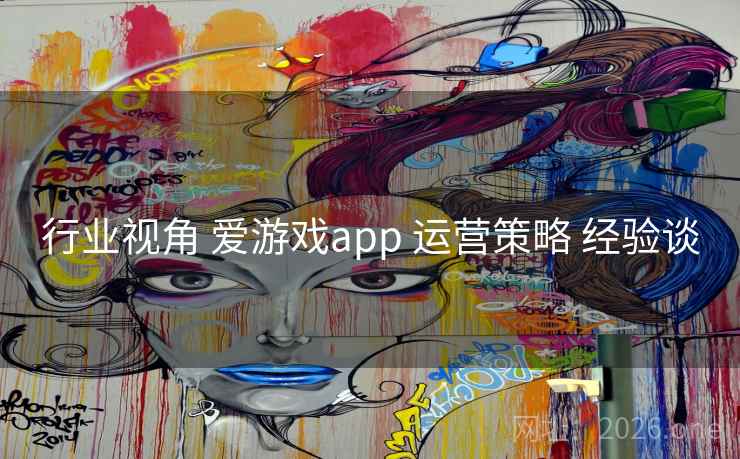 行业视角 爱游戏app 运营策略 经验谈