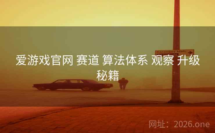 爱游戏官网 赛道 算法体系 观察 升级秘籍