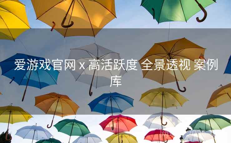 爱游戏官网 x 高活跃度 全景透视 案例库