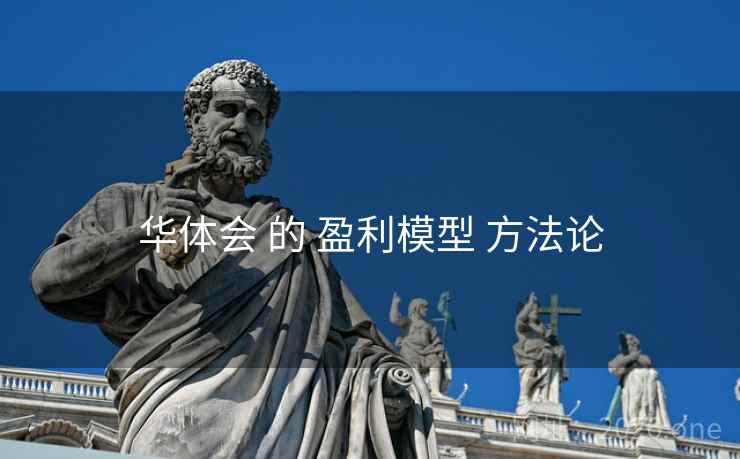 华体会 的 盈利模型 方法论