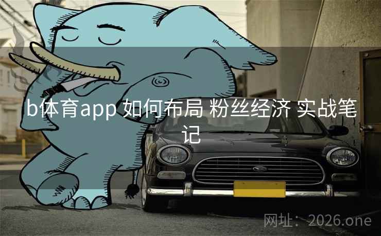 b体育app 如何布局 粉丝经济 实战笔记