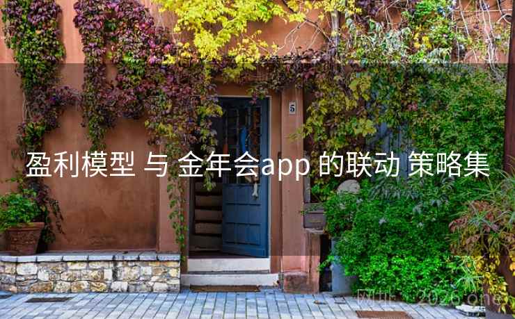 盈利模型 与 金年会app 的联动 策略集
