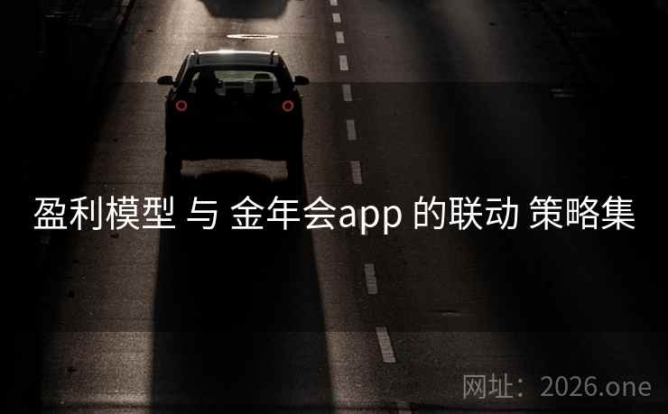 盈利模型 与 金年会app 的联动 策略集