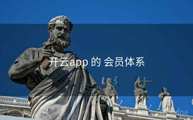 开云app 的 会员体系