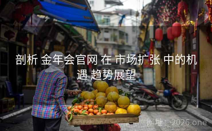 剖析 金年会官网 在 市场扩张 中的机遇 趋势展望